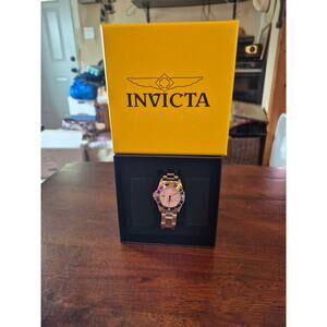 Invicta Pro Diver Swiss Ronda 585 Caliber Women's Watch w/ Mother of Pearl Dial